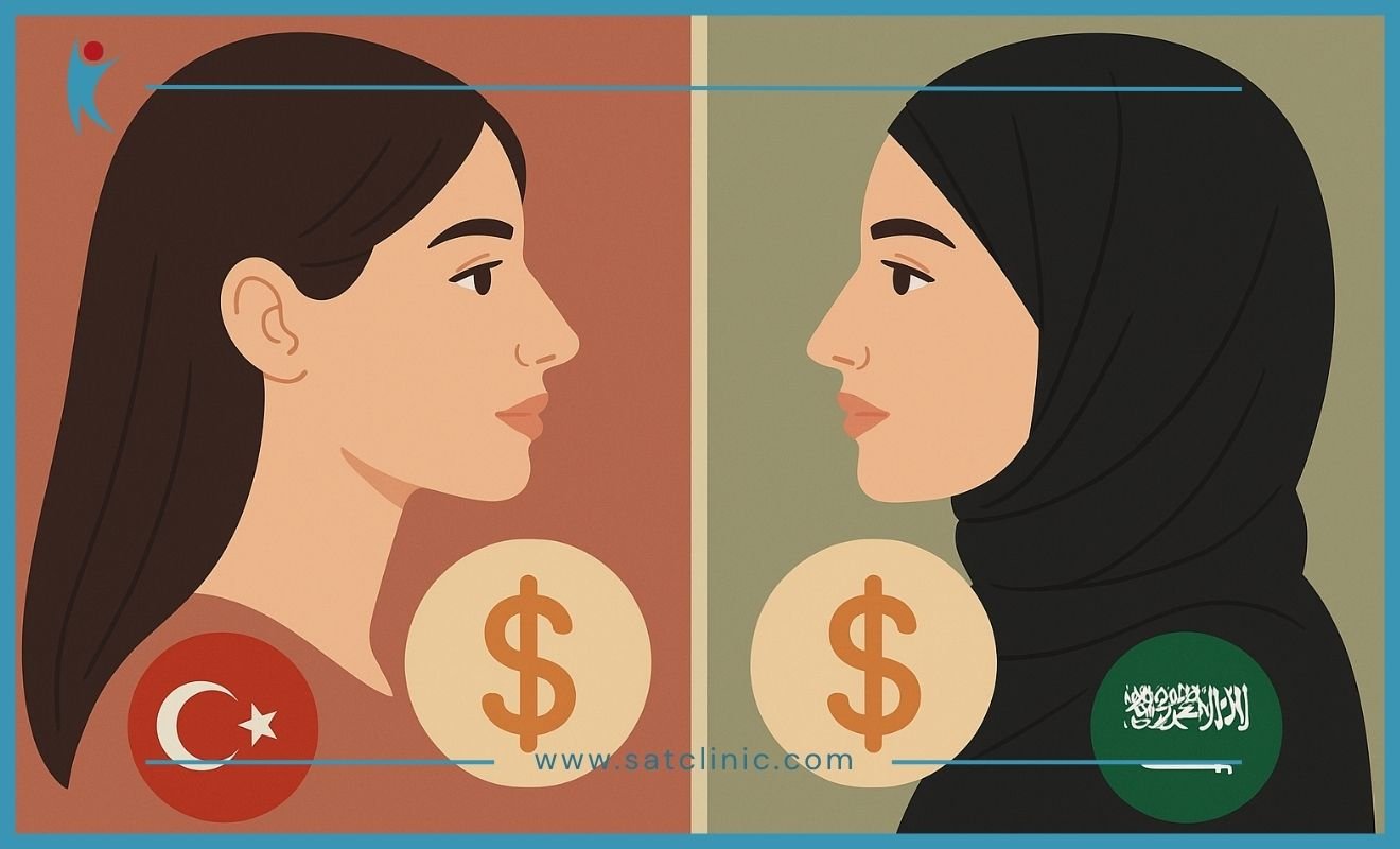 Rhinoplasty Cost Comparison Between Turkey and Saudi Arabia