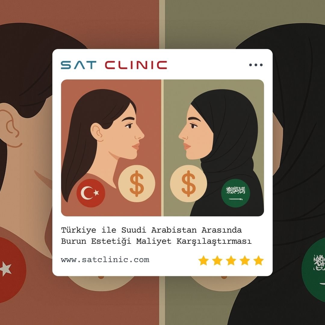 Türkiye ile Suudi Arabistan Arasında Burun Estetiği Maliyet Karşılaştırması